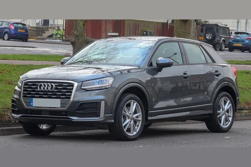 ภาพรถ Audi Q2 ตัวถัง GA (2017-ปัจจุบัน) คันจริง ใช้ประกอบการเลือกไซซ์ยางให้ตรงรุ่น