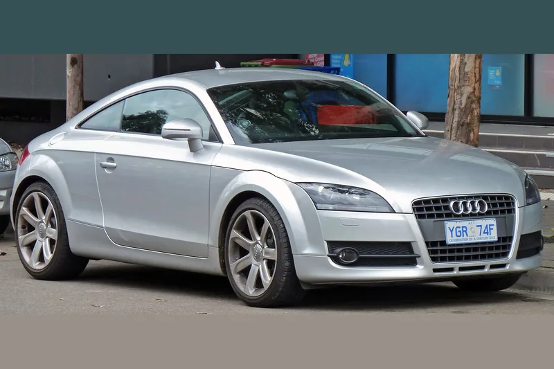ภาพรถ Audi TT Coupe ตัวถัง 8J (2007-2014) คันจริง ใช้ประกอบการเลือกรุ่น