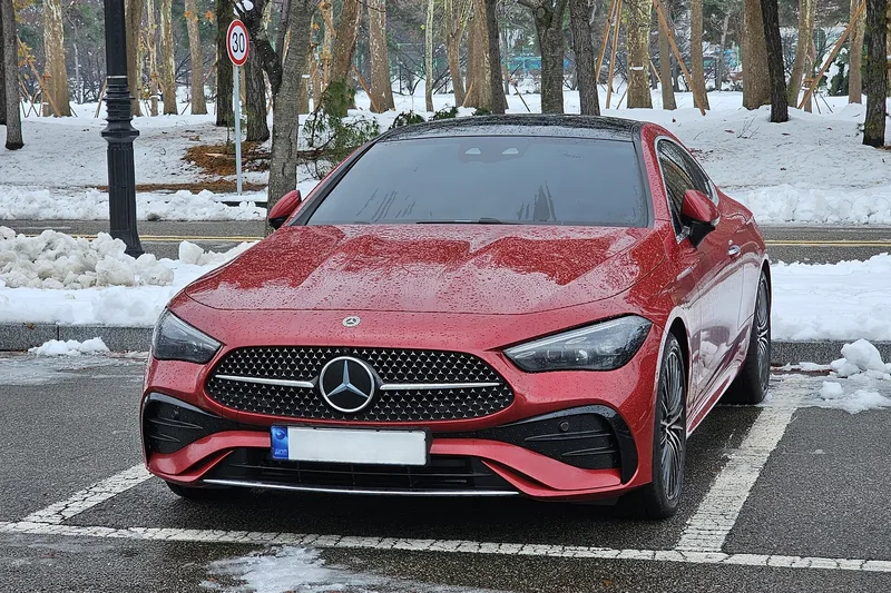 ภาพรถ Mercedes-Benz CLE Coupé คันจริง ใช้ประกอบการเลือกรุ่น