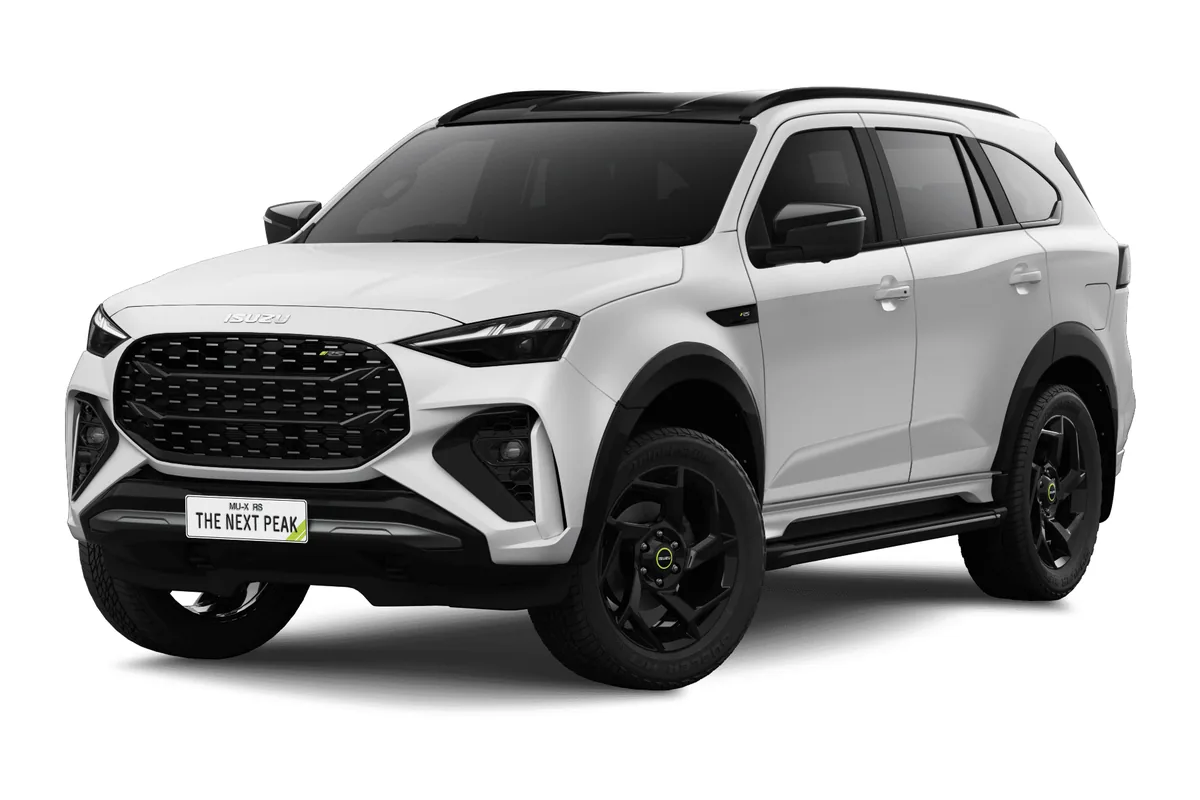 ภาพรถ Isuzu MU-X ของแท้จากสื่อทางการของผู้ผลิต ใช้ประกอบการเลือกรุ่น