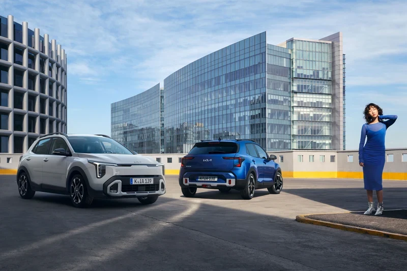 ภาพรถ Kia Stonic ของแท้จากสื่อทางการของผู้ผลิต ใช้ประกอบการเลือกไซซ์ยางให้ตรงรุ่น