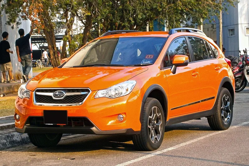 ภาพรถ Subaru XV GP (2555-2560 / 2012-2017) คันจริง ใช้ประกอบการเลือกไซซ์ยางให้ตรงรุ่น