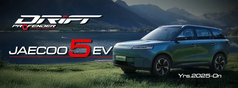 ภาพทางการโช้ค Profender DRIFT สำหรับ Jaecoo 5 EV ปี 2025 ขึ้นไป
