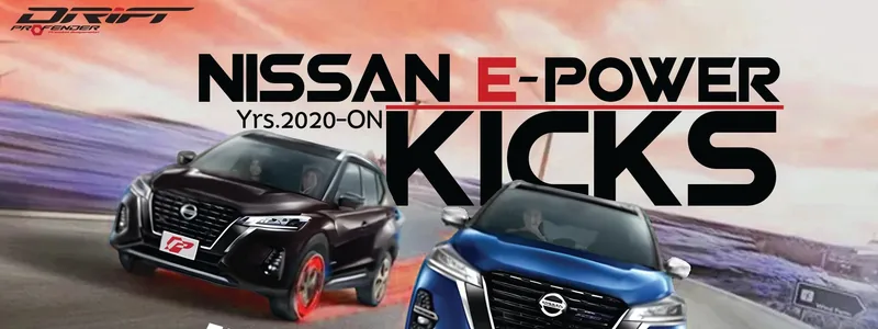 ภาพทางการโช้ค Profender DRIFT สำหรับ Nissan Kicks e-POWER ปี 2020 ขึ้นไป