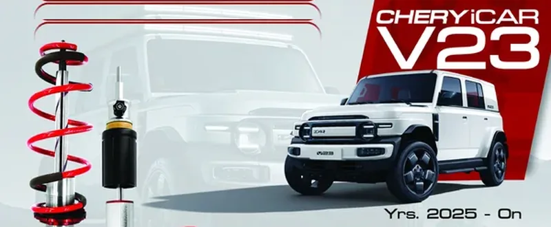 ภาพทางการโช้ค Profender FITZ สำหรับ Chery iCAR V23 ปี 2025 ขึ้นไป